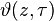 \vartheta (z,\tau)