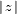 \scriptstyle |\,z\,|