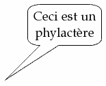 Phylactère autoréférent