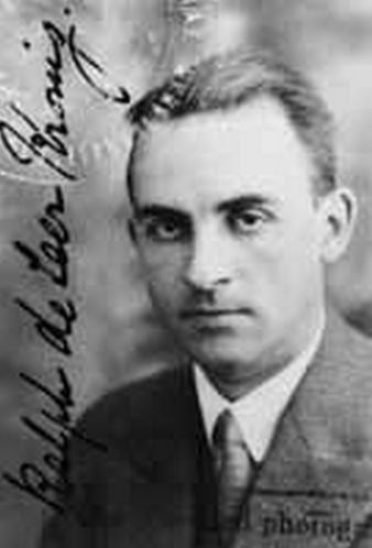 Ralph de Laer Kronig (1904-1995) professeurs de physique théorique en 1928 à l'université technique Delft, Pays Bas.