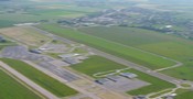 Vue de l'aéroport Rouen Vallée de Seine