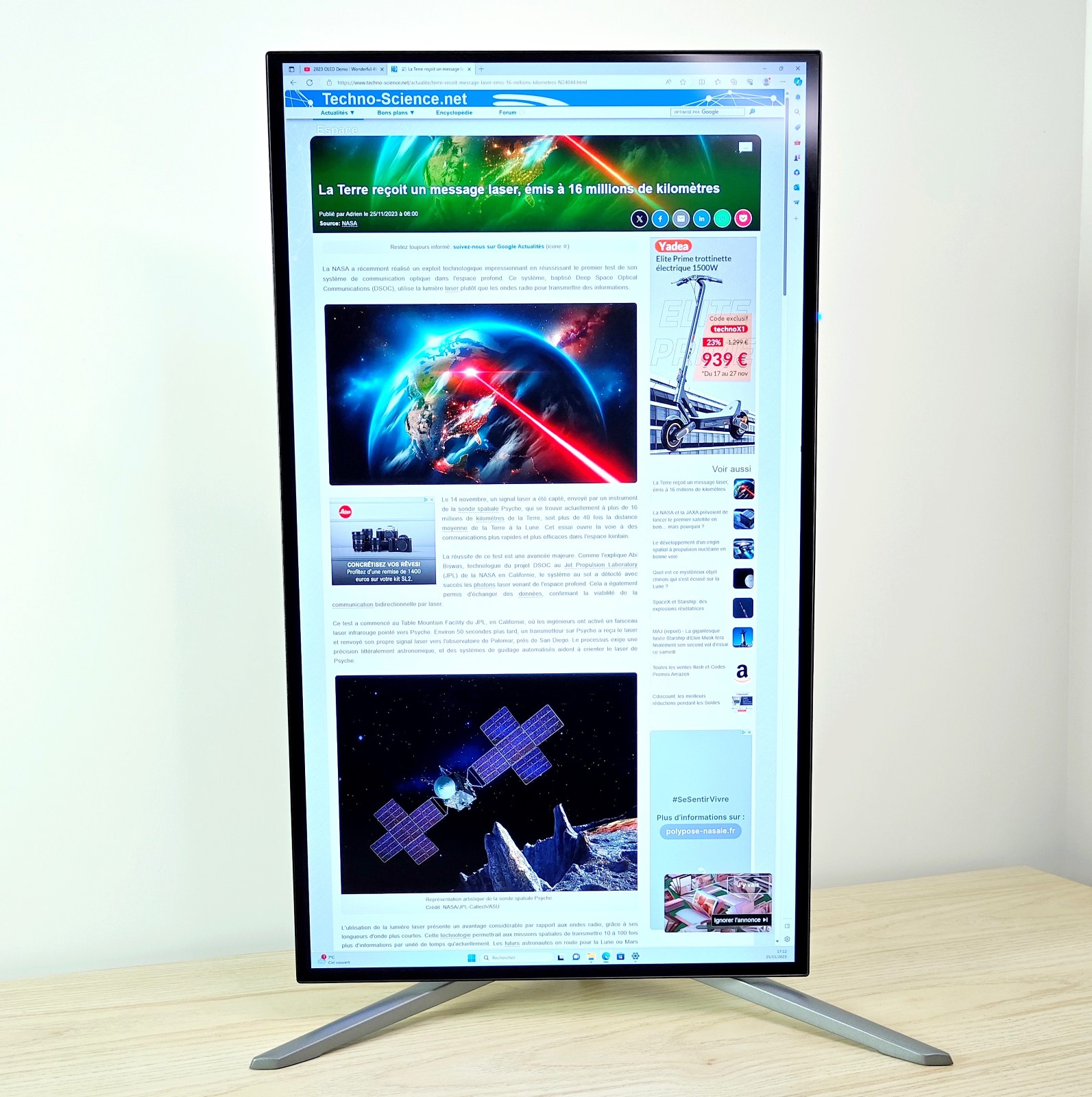 KTC G27P6 : écran OLED 2K 240Hz ! [Première impression] 