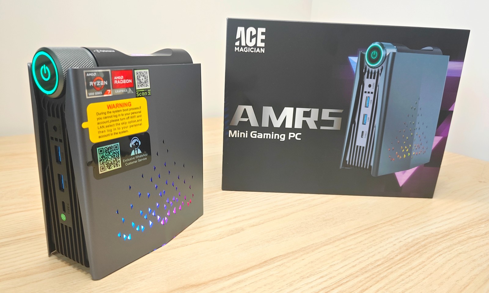 Test du mini-PC AceMagician AMR5: surprenant et vraiment bien pensé