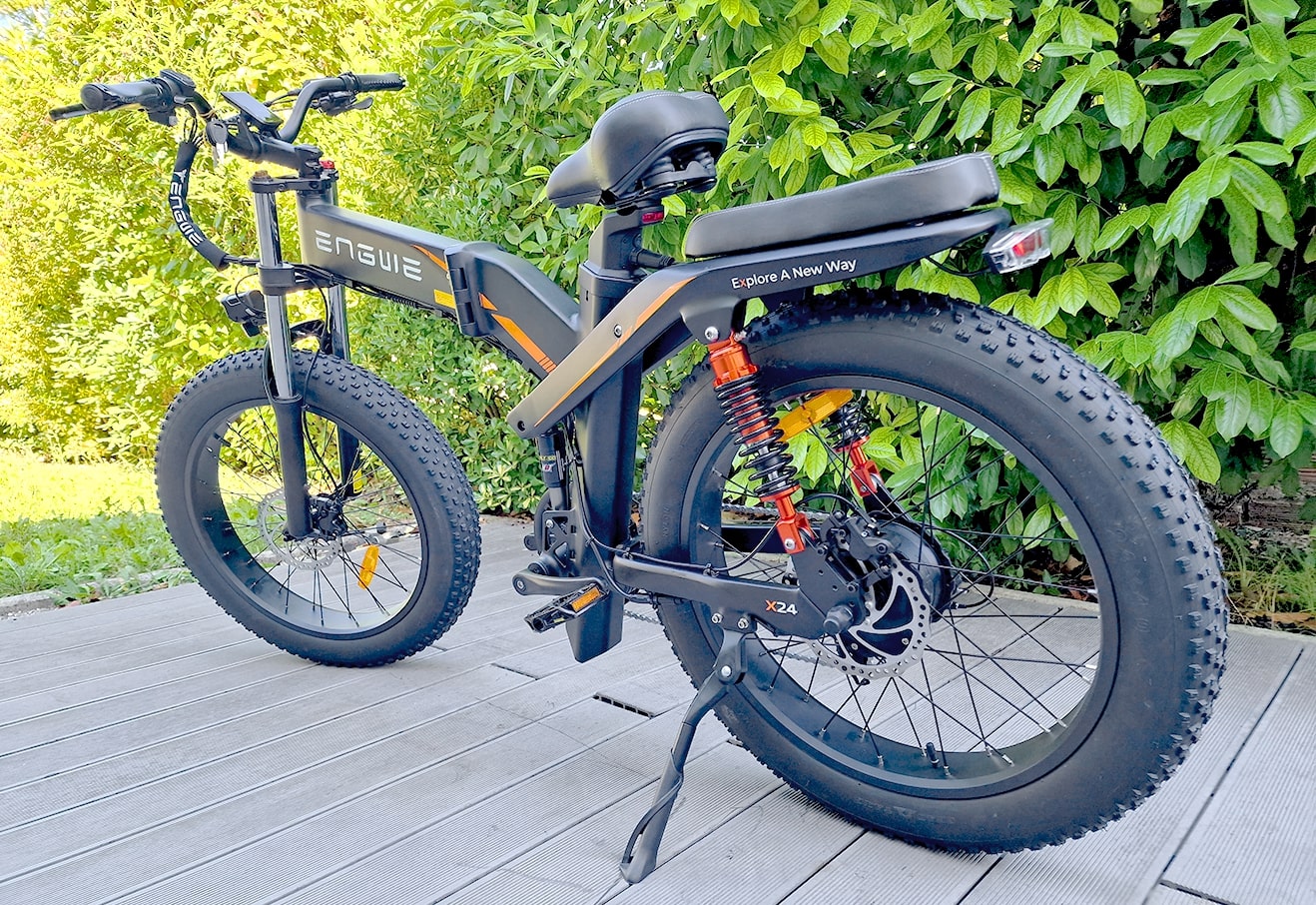 Test vélo électrique Engwe X24: aussi beau que puissant