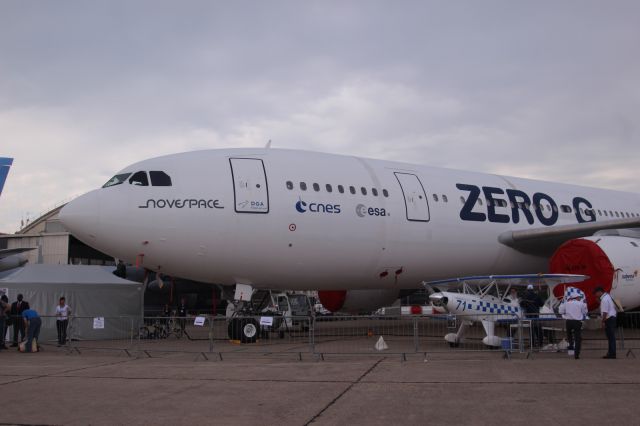 En direct du Bourget : les avions scientifiques