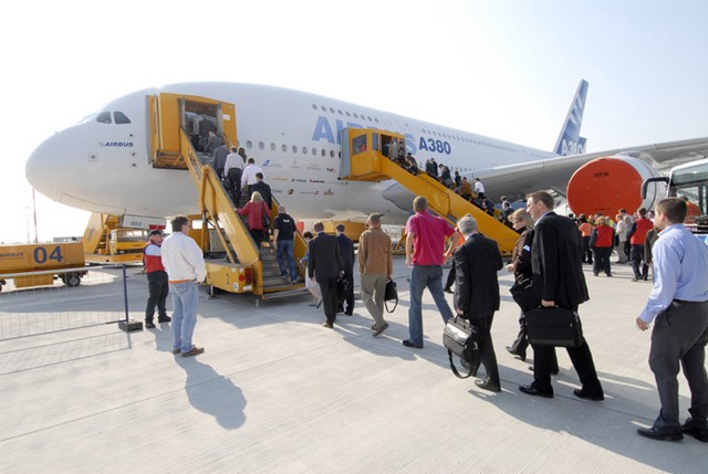 Premier vol virtuel avec passagers pour l'Airbus A380
