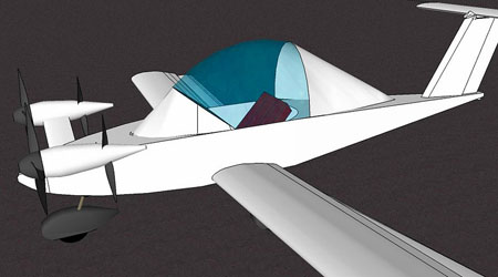 Cri Cri: un avion de voltige électrique