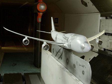 Fin des essais en soufflerie pour le Boeing 747-8