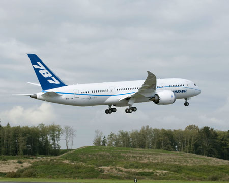 Boeing annonce le nouveau calendrier du 787