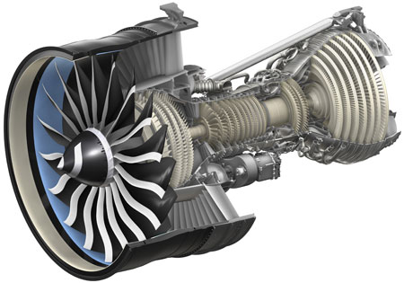 Début des essais du réacteur GEnx de General Electric