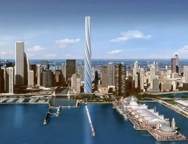 Gratte-ciel: une torsade de 600 mètres de haut pour Chicago