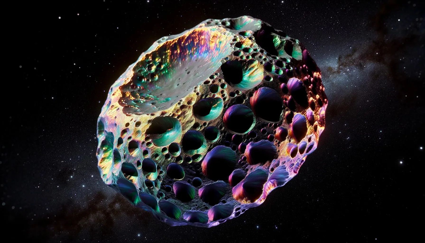 Cet objet spatial est constitué de matière inconnue, inexistant dans la table périodique des éléments
