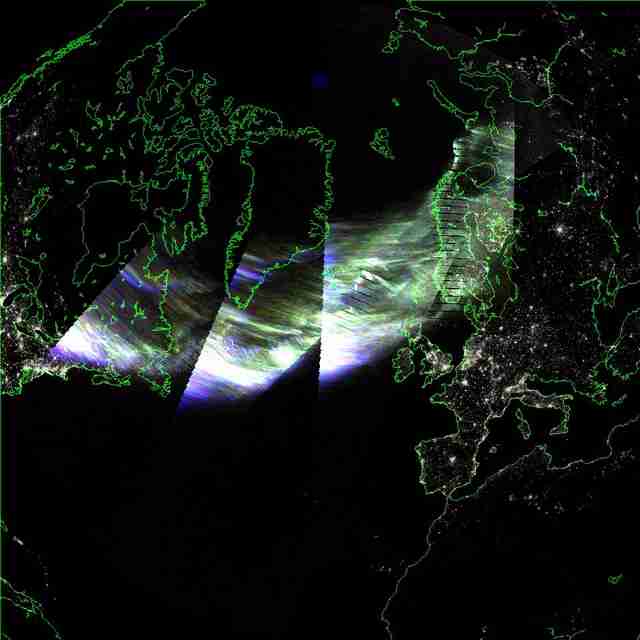 De spectaculaires aurores boréales
