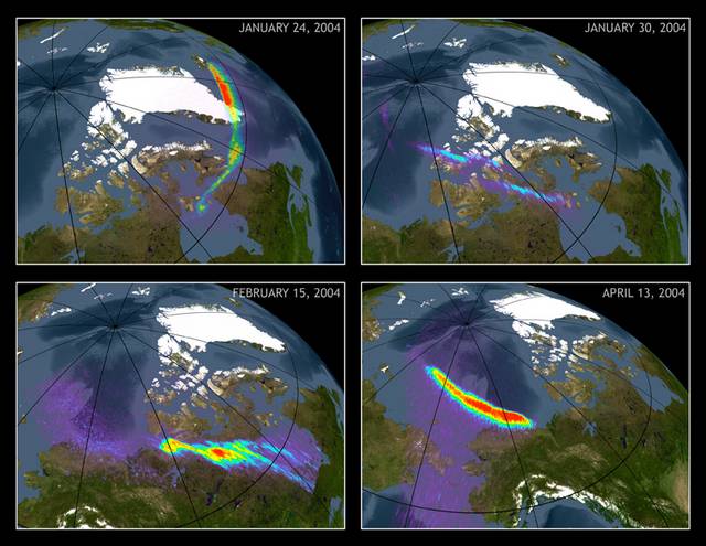 Des aurores boréales observées aux rayons-X