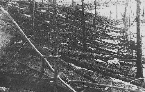 Insolite: le cataclysme de Toungouska de 1908 causé par… Un vaisseau spatial ?