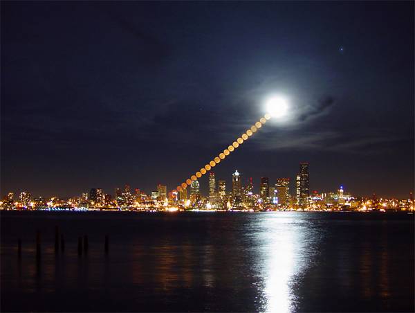 Cette semaine, une très grosse Lune à l'horizon