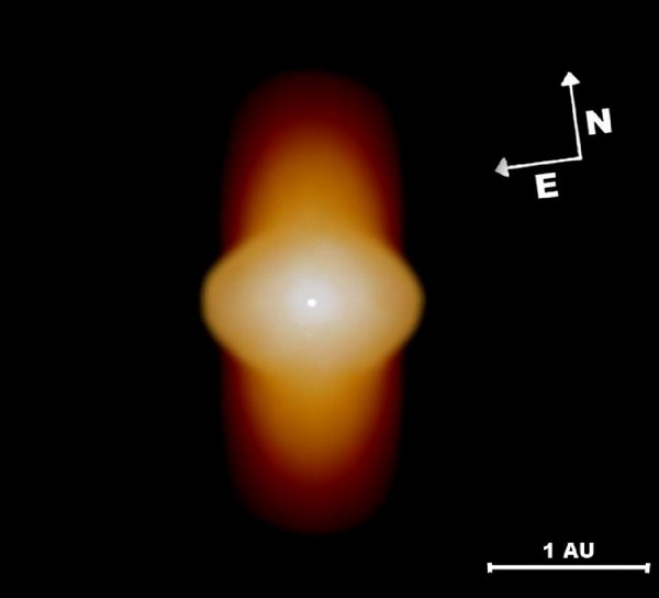 Le disque autour des étoiles actives obéit aux lois de Kepler !