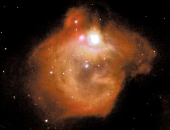 Du formol dans le voisinage d'une protoétoile massive