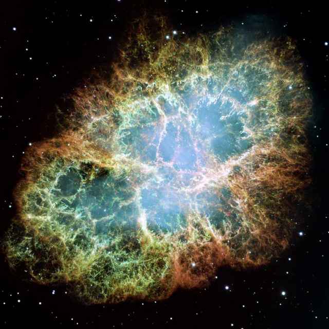 Une mosaïque géante de la Nébuleuse du Crabe par Hubble