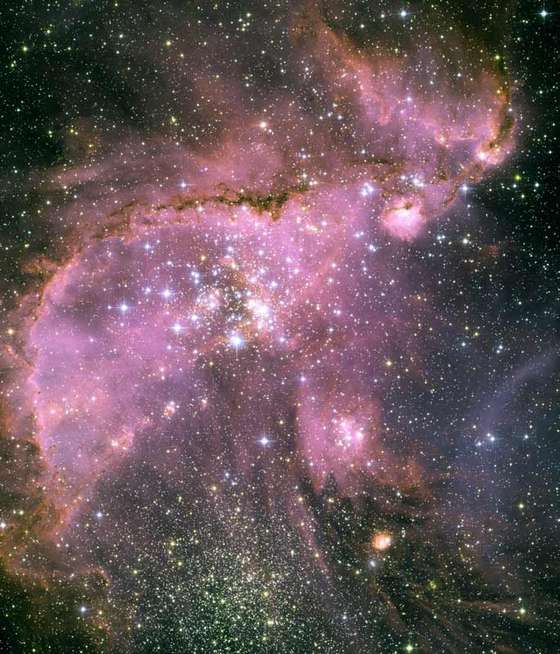 Ces jeunes étoiles qui sculptent des nuages de gaz