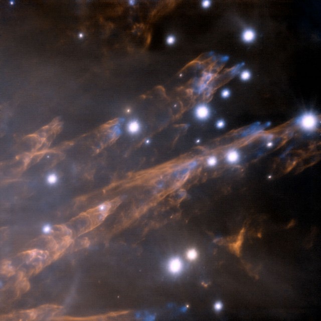 Les bulles de gaz supersoniques de la Nébuleuse d’Orion