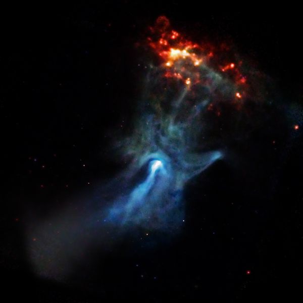 PSR B1509-58: un jeune pulsar montre sa main