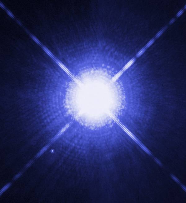 Le minuscule compagnon de l’étoile Sirius