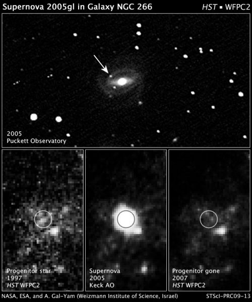 Supernova en direct