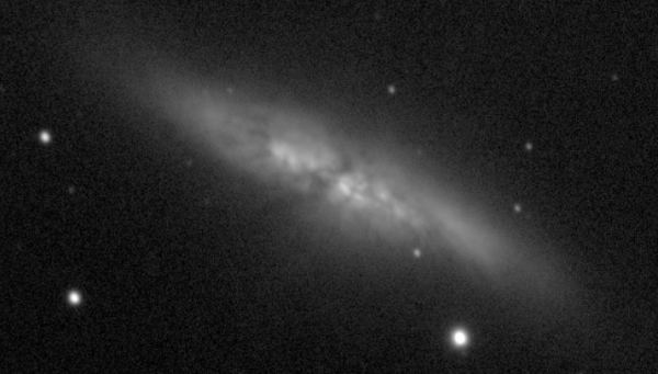 Une supernova dans la galaxie M82