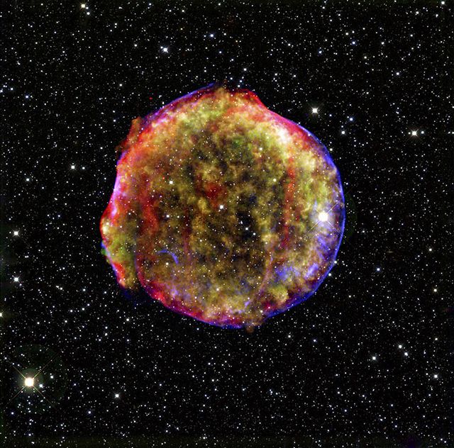 Une nouvelle vue des restes de la supernova de Tycho