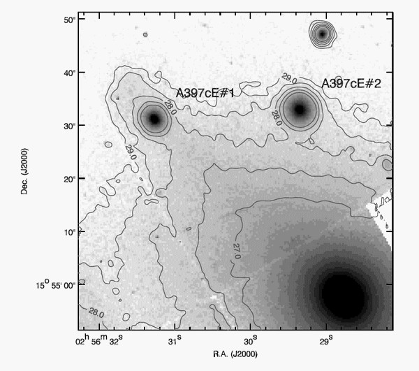 Des galaxies elliptiques compactes détectées avec l'Observatoire Virtuel