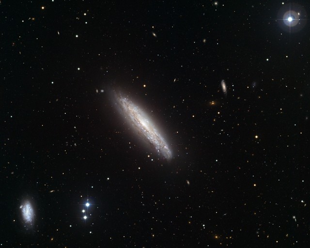 La galaxie à super-vent NGC 4666