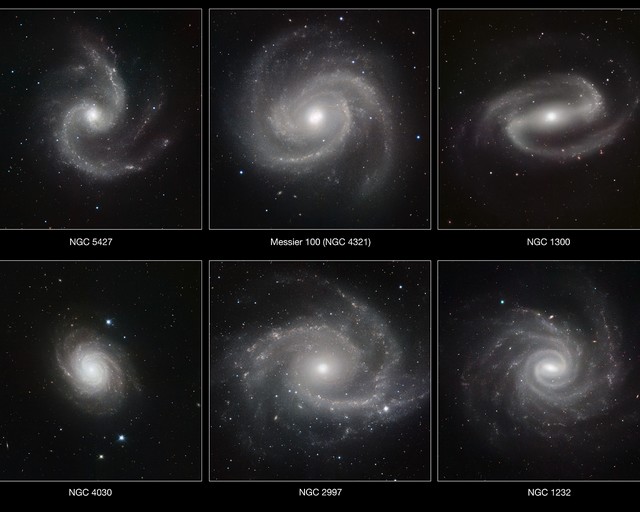 Des galaxies spirales mises à nue
