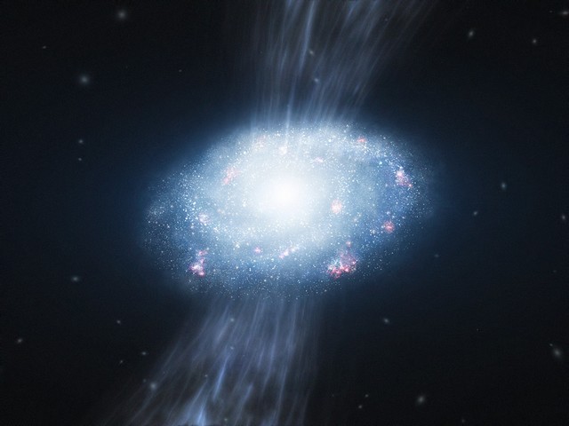 La douce croissance des galaxies
