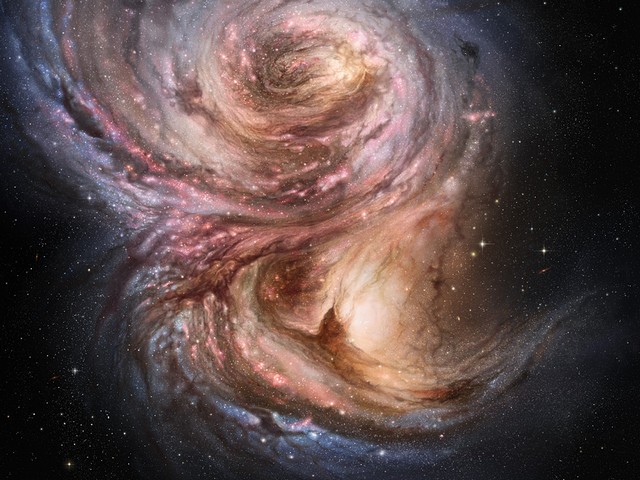 Apex photographie en gros plan des fabriques d’étoiles dans l’Univers lointain