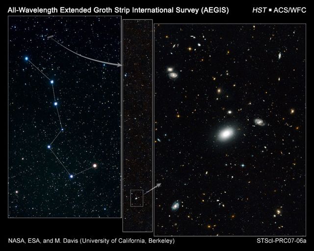 Hubble: un panorama de 50 000 galaxies