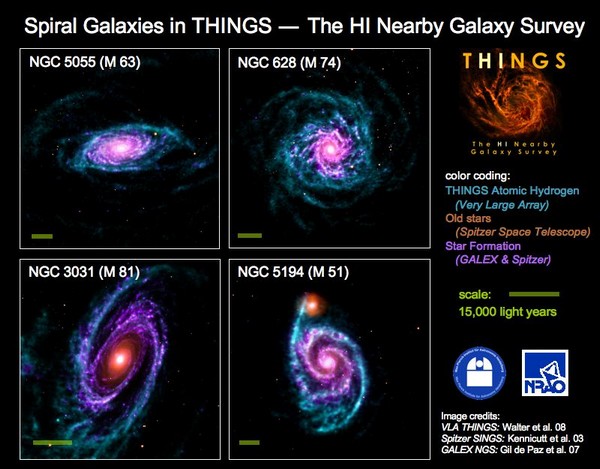 Des images du VLA dévoilent des mystères galactiques