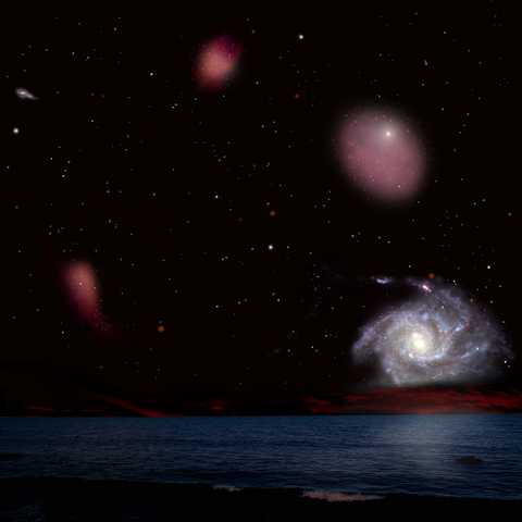 De vieilles galaxies dans le jeune Univers