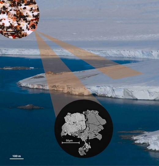 Découverte d'une micrométéorite exceptionnelle
