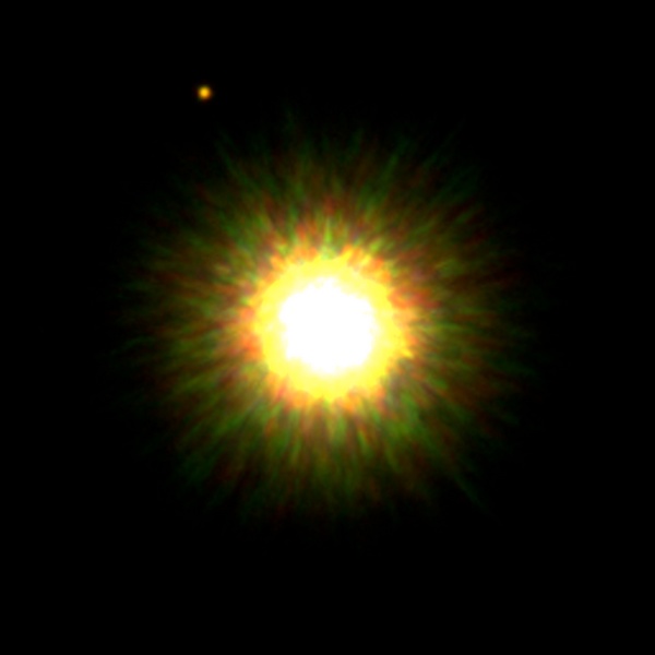 Image d'une probable planète autour d'une étoile similaire au Soleil