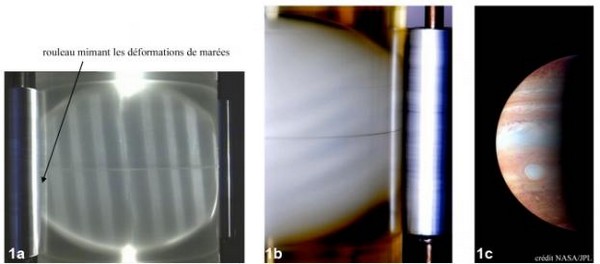 Les marées gravitationnelles à l’origine des écoulements des vents en zone sur Jupiter