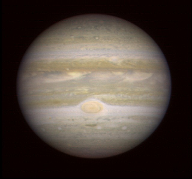 Superbe observation de Jupiter depuis la planète Mars
