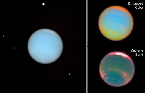 Hubble a filmé Neptune