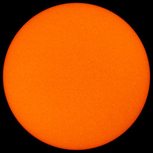 Le Soleil, calme et immaculé... pour l'instant