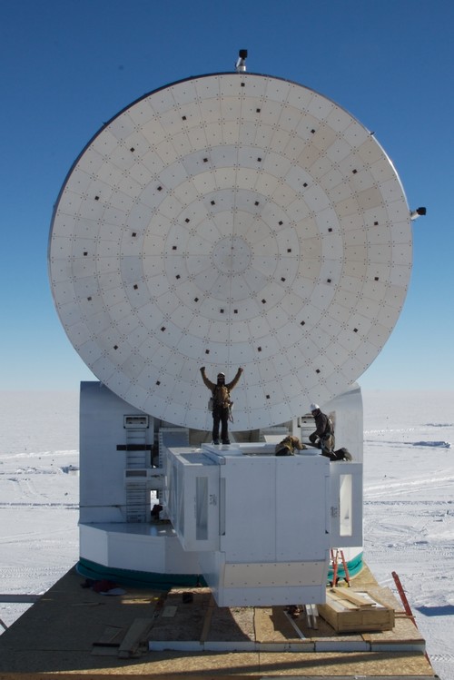 Rechercher les ondes gravitationnelles avec le South Pole Telescope