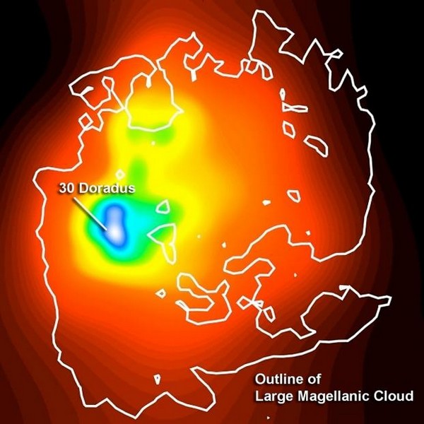 Les régions riches en étoiles massives, une des sources des rayons cosmiques