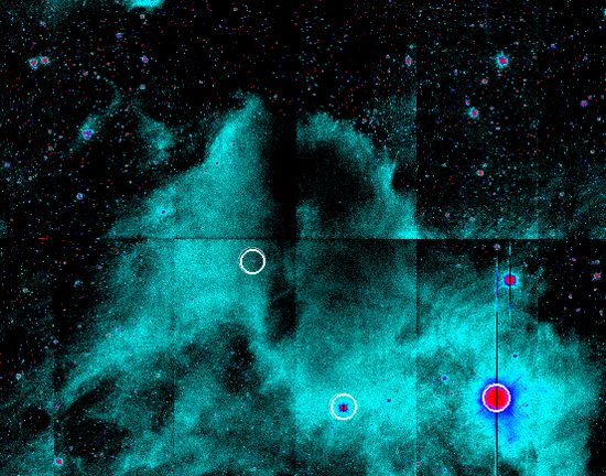 Naissance d’étoiles dans un nuage de gaz d’un froid extrême