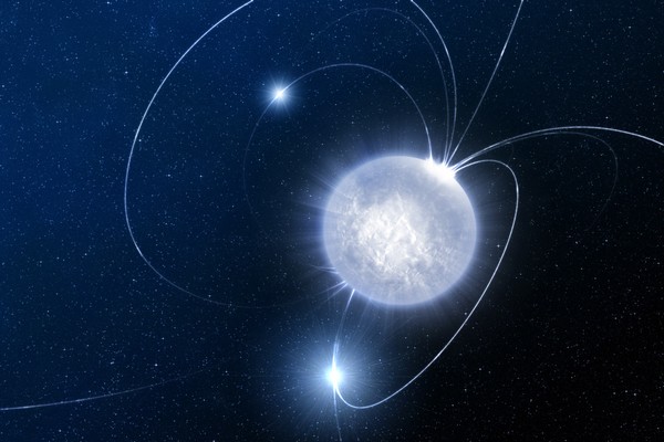 Un aimant stellaire en hibernation