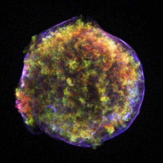 L'onde de choc de la supernova de Tycho à l’origine de rayons cosmiques