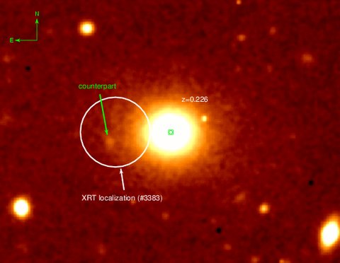 Swift détecte la collision de deux étoiles à neutrons, naissance d'un trou noir